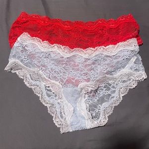 NWOT Adore Me Lace Panties - 2 pair